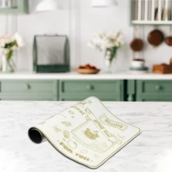 Unique Bargains Delicious Food Dish Drying Mat 15.75"x11.81" -Kitchen Utensil Store GUEST 00007e15 1b85 4079 a6c4 df1a7c541c28