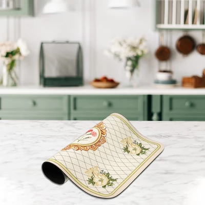 Unique Bargains Dish Drying Mat Beige 15.75"x11.81" 5 Unique Bargains Dish Drying Mat Beige 15.75"x11.81" - Image 5