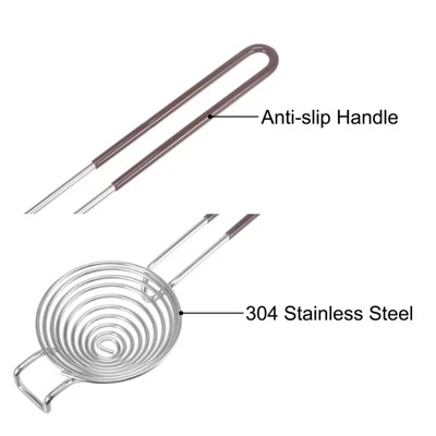 Unique Bargains Stainless Steel Long Handle Kitchen Baking Egg Separator 9.96 X 3 Inches Silver 1 Pc 2 Unique Bargains Stainless Steel Long Handle Kitchen Baking Egg Separator 9.96 X 3 Inches Silver 1 Pc - Image 2