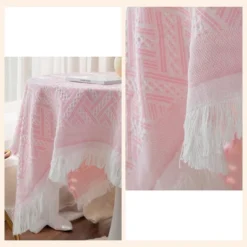 Unique Bargains Tablecloths With Tassel For Indoor And Outdoor Kitchen Dining Farmhouse Holiday Camping Parties -Kitchen Utensil Store GUEST 021fcf77 f314 4381 a9b8 d96742cc1f0d