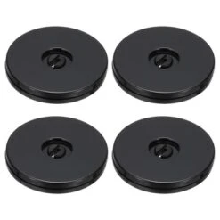 Unique Bargains High-strength Plastic 360-degree Rotating Anti-slip Multi-use Black Swivel Stand 4 Pcs -Kitchen Utensil Store GUEST 02e66c40 4122 4b96 8f40 2bf51745f5a2
