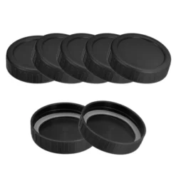 Unique Bargains Plastic Leak Proof Canning Lids With Silicone Ring 10 Pcs 9 Unique Bargains Plastic Leak Proof Canning Lids With Silicone Ring 10 Pcs -Kitchen Utensil Store GUEST 030f07eb 6c71 4a53 8ae5 082f1c3d96ea