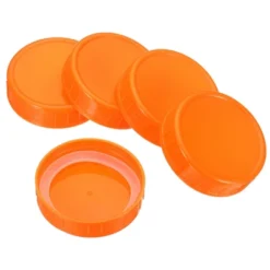 Unique Bargains Regular Mouth Plastic Mason Jar Lids With Silicone Sealing Ring 8 Pcs -Kitchen Utensil Store GUEST 045da0df a6d0 4298 86f1 fbd3e86771cf