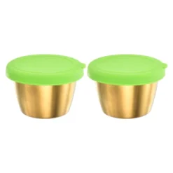 Unique Bargains Reusable Leak Proof Metal Green Condiment Containers With Lids 12 Unique Bargains Reusable Leak Proof Metal Green Condiment Containers With Lids -Kitchen Utensil Store GUEST 046723b5 f24c 4cdb 81c1 9930346ccfb3