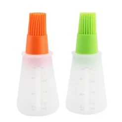 Unique Bargains Household Flexible Heat Resistant Non-stick Oil Bottle Brush Orange Green 2 Pcs -Kitchen Utensil Store GUEST 066f1906 92b4 468c a77e 8aade2834d03
