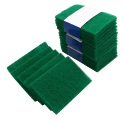 Unique Bargains Kitchen Bowl Dish Wash Clean Scrub Cleaning Sponge Pads 20pcs Green -Kitchen Utensil Store GUEST 068eaf5c 1405 43be bd8e bd3e546aa403