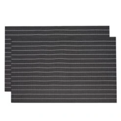 Unique Bargains PVC Table Washable Woven Place Mat 2 Pcs -Kitchen Utensil Store GUEST 0690b66e 22b1 40eb 9795 9812ca298dc5