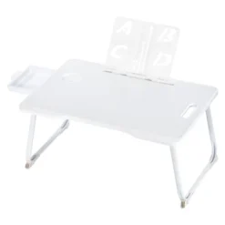 Unique Bargains Laptop Bed Desk Tray Portable Desk With Storage Drawer Reading Holder Water Slot Foldable Table -Kitchen Utensil Store GUEST 06f0d297 7702 47e2 9aaa 89fe4215e362