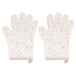 Unique Bargains Heat Resistant Kitchen Textiles Soft Lining Silicone Oven Mitts 2 Pcs -Kitchen Utensil Store GUEST 07284398 0a96 45d0 960d 2700f8573775