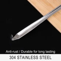 Unique Bargains Stainless Steel Ergonomic Handle Heat Resistance Non-Stick Soup Ladle 12'' X 2.8'' Silver Tone 1 Pc -Kitchen Utensil Store GUEST 079dac95 8982 4a9b b1c2 4711ac1c86ee