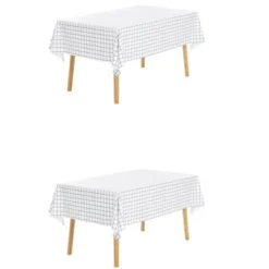 Unique Bargains Wrinkle-Resistant Waterproof PVC Table Cover 2 Packs 9 Unique Bargains Wrinkle-Resistant Waterproof PVC Table Cover 2 Packs -Kitchen Utensil Store GUEST 086fd721 5617 45f4 aeda 29ee94712bd6