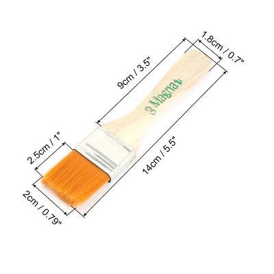 Unique Bargains Baking Bakeware Bread Cook Pastry Oil Cream BBQ Basting Brush 5 Pcs 1 Unique Bargains Baking Bakeware Bread Cook Pastry Oil Cream BBQ Basting Brush 5 Pcs