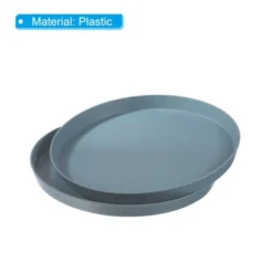 Unique Bargains Restaurant Home Bar Round Plastic Non-Slip Food Service Tray 2 Pcs -Kitchen Utensil Store GUEST 0a8c6916 a3cc 403b 8a4f 5d5382afbdb7