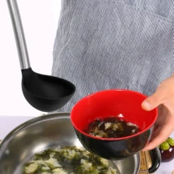 Unique Bargains Heat Resistant To 480°F Restaurant Kitchen Cooking Utensil Soup Ladle Spoon 12.6 Inch Black 1 Pc -Kitchen Utensil Store GUEST 0ab09239 0d5b 41f6 87ac a64354a4984d