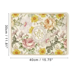 Unique Bargains Garden Of Eden Dish Drying Mat Green Yellow 15.75"x11.81" 8 Unique Bargains Garden Of Eden Dish Drying Mat Green Yellow 15.75"x11.81" -Kitchen Utensil Store GUEST 0b6d4adb c552 4edc aedf 6d369ff26ccd