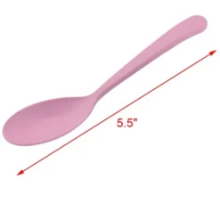 Unique Bargains Plastic Kitchen Restaurant Rice Soup Serving Spoon Scoop 16cm Length 10pcs