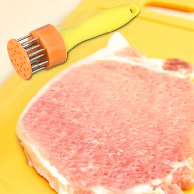 Unique Bargains Unique Kitchen Tools Bargains Stainless Steel Meat Tenderizer With Plastic Handle 2 Unique Bargains Unique Kitchen Tools Bargains Stainless Steel Meat Tenderizer With Plastic Handle - Image 2