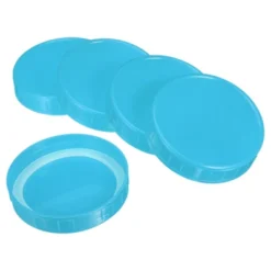 Unique Bargains Wide Mouth Plastic Mason Jar Lids With Silicone Sealing Ring 10 Pcs -Kitchen Utensil Store GUEST 0db405d5 85b9 4702 8b2d 2bee62f75c91