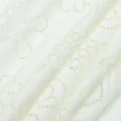 Unique Bargains Polyester Square Lace Tablecloth With Floral Design For Weddings Birthday Anniversaries