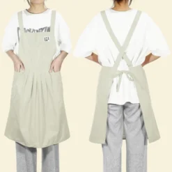Unique Bargains Cross Back Aprons With Pockets 1 Pc