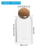 Unique Bargains Kitchen Food Glass Storage Container With Ball Cork