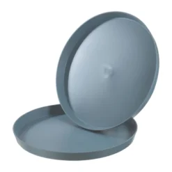 Unique Bargains Restaurant Home Bar Round Plastic Non-Slip Food Service Tray 2 Pcs -Kitchen Utensil Store GUEST 14070b17 606d 4d45 be2f 18dad261e47a
