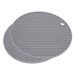 Unique Bargains Heat Resistant Non-slip Flexible Durable Trivet Mat 7.08 X 7.08 X 0.24 Inch Light Gray 2 Pcs 5 Unique Bargains Heat Resistant Non-slip Flexible Durable Trivet Mat 7.08 X 7.08 X 0.24 Inch Light Gray 2 Pcs -Kitchen Utensil Store GUEST 144e0d2d a763 479a aa8d b8a5d5a9eabf