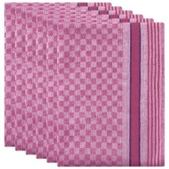 Unique Bargains Kitchen Waffle Weave 100% Cotton Soft Absorbent Dish Towels 15" X 25" 6 Pcs -Kitchen Utensil Store GUEST 16488e30 dbb3 444d 910c b9df2d2c3901
