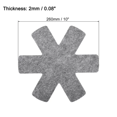 Unique Bargains Polyester Felt Kitchen Textiles Pot And Pan Protector 3 Pcs 1 Unique Bargains Polyester Felt Kitchen Textiles Pot And Pan Protector 3 Pcs