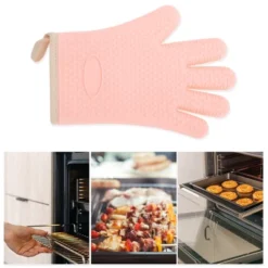 Unique Bargains Heatproof Oven Mitts 1 Pc -Kitchen Utensil Store GUEST 18f6f4f5 4997 4284 8e53 4a7a47ae9e3b