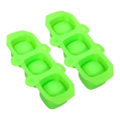 Unique Bargains Silicone Flexible Reusable 3-Cavity Ice Cube Trays 2 Pcs -Kitchen Utensil Store GUEST 19a08495 7509 4e52 a402 7729f7f11a3c