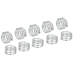 Unique Bargains Dining Table Decoration Alloy Decorative Reusable Smooth Surface Napkin Rings 12 Pcs -Kitchen Utensil Store GUEST 1a99c55e 9aad 41c0 bff4 63bc428b984c