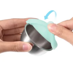 Unique Bargains Stainless Steel Condiment Container With Leakproof Silicone Lids 5 Pcs -Kitchen Utensil Store GUEST 1b02bb43 79c0 4a47 a47a ce3cfdb995c1