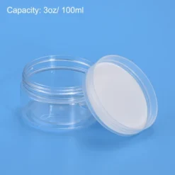 Unique Bargains Round Plastic Empty Organizing Jars With Transparent Screw Top Lids 4 Pcs 7 Unique Bargains Round Plastic Empty Organizing Jars With Transparent Screw Top Lids 4 Pcs -Kitchen Utensil Store GUEST 1bea1de2 a927 45dc 9c27 4b3a40d0e1d8