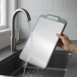 Unique Bargains Double-Sided Stainless Steel Cutting Board 1Pc -Kitchen Utensil Store GUEST 1f67c132 6459 4a43 b86b 323e9e3827e1