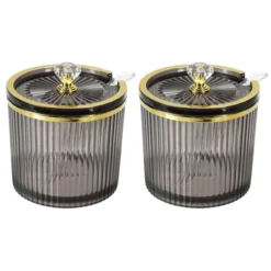 Unique Bargains Seasoning Storage Qtip Holder Dispensers With Lids And Spoons 2 Sets 8.8oz 12 Unique Bargains Seasoning Storage Qtip Holder Dispensers With Lids And Spoons 2 Sets 8.8oz -Kitchen Utensil Store GUEST 1fc572a7 75e9 4c0b adbd a8364e609686