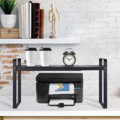 Unique Bargains Kitchen Metal Expandable Spice Rack Cabinet Shelf Organizer -Kitchen Utensil Store GUEST 21b070eb 3ba5 4f68 aa5f 194ef12fd6e5