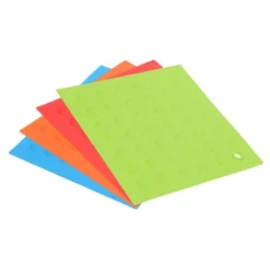 Unique Bargains Heat Resistant Quality Material Multi-Purpose Trivet Mat 4 Pcs -Kitchen Utensil Store GUEST 21ba7356 a35a 491a a311 22493c720b42
