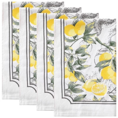Unique Bargains Cotton Animal And Floral Printed Design Kitchen Towels 18" X28" 4 Pcs 9 Unique Bargains Cotton Animal And Floral Printed Design Kitchen Towels 18" X28" 4 Pcs - Image 9