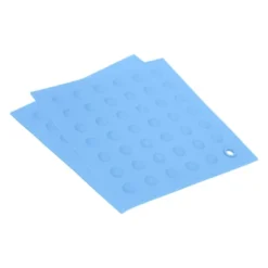 Unique Bargains Silicone Heat Resistant Non-slip Flexible Trivet Mat Light Blue 2 Pcs 5 Unique Bargains Silicone Heat Resistant Non-slip Flexible Trivet Mat Light Blue 2 Pcs -Kitchen Utensil Store GUEST 237a5e47 79d3 43aa a579 d724fa55c9ab