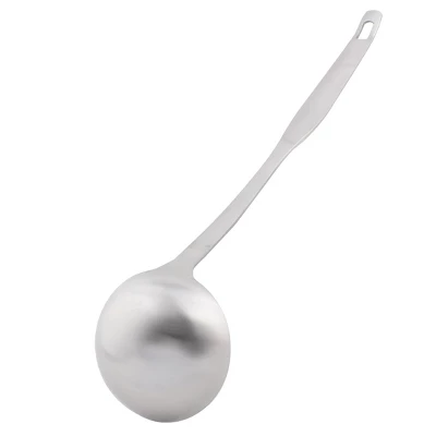 Unique Bargains Home Kitchenware Stainless Steel Soup Porridge Spoon Ladle 1 Pc 2 Unique Bargains Home Kitchenware Stainless Steel Soup Porridge Spoon Ladle 1 Pc - Image 2