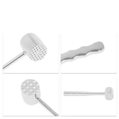 Unique Bargains Round Meat Tenderizer Mallet Silver Tone 1 Pc 8 Unique Bargains Round Meat Tenderizer Mallet Silver Tone 1 Pc -Kitchen Utensil Store GUEST 2748baf8 59df 4ade a31c b5e47f780d66