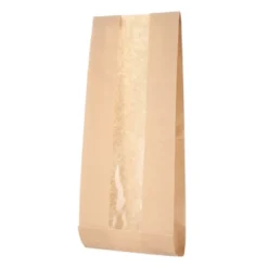 Unique Bargains Kraft Paper Oil-proof Lining Transparent Front Window Bread Bags 100 Pcs -Kitchen Utensil Store GUEST 297e5635 3982 4cc4 9b42 4b1e2dfc8989