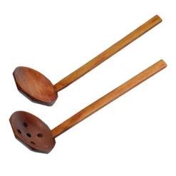 Unique Bargains Home Wooden Soup Spoon Strainer Ladle Spoon Kitchen Cookware Tool Set Of 2 -Kitchen Utensil Store GUEST 2990e7ff a707 4980 b200 a4940db610c4