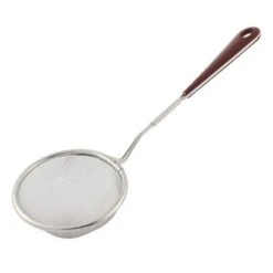 Unique Bargains Household Kitchen Plastic Handle Metal Fine Mesh Wire Oil Strainer 3'' Dia -Kitchen Utensil Store GUEST 29db8250 e8df 490f a243 c1b91b12f27d