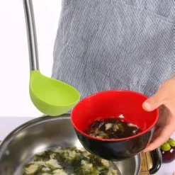 Unique Bargains Silicone Heat Resistant Stainless Steel Handle One Piece Design Soup Kitchen Spoon 12.4 Inch Length 1 Pc -Kitchen Utensil Store GUEST 2a473306 23a4 41ae 872e 4d245a941145