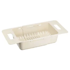 Unique Bargains Extendable Over The Sink Strainer Fruit Vegetable Wash Basket Adjustable Colander For Kitchen Plastic -Kitchen Utensil Store GUEST 2b3ce711 2bd5 484a b5e4 d3d39f762a69