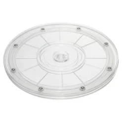 Unique Bargains High-Strength Plastic 360-Degree Durable Multi-use Rotating Swivel Stand With Steel Ball Bearings Clear -Kitchen Utensil Store GUEST 2ba64315 4a43 49ae a843 f6537b1c00ae