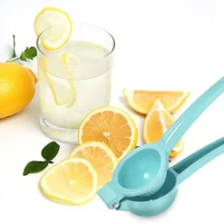 Unique Bargains Lemon Orange Citrus Aluminium Alloy Manual Hand Squeezer -Kitchen Utensil Store GUEST 2cb45a24 277f 4b79 b660 eedf5bd145a5