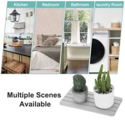 Unique Bargains Dish Drying Mats Fast Water Absorbent Diatomite Tray -Kitchen Utensil Store GUEST 2e0dfb47 c69e 401c a2b1 660d37d82b80